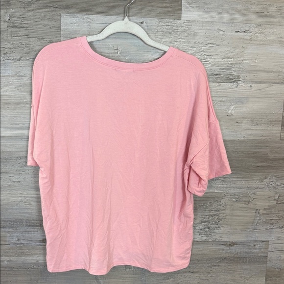 Threads 4 Thought Pink Short-Sleeve Crewneck Top - Picture 3 of 4